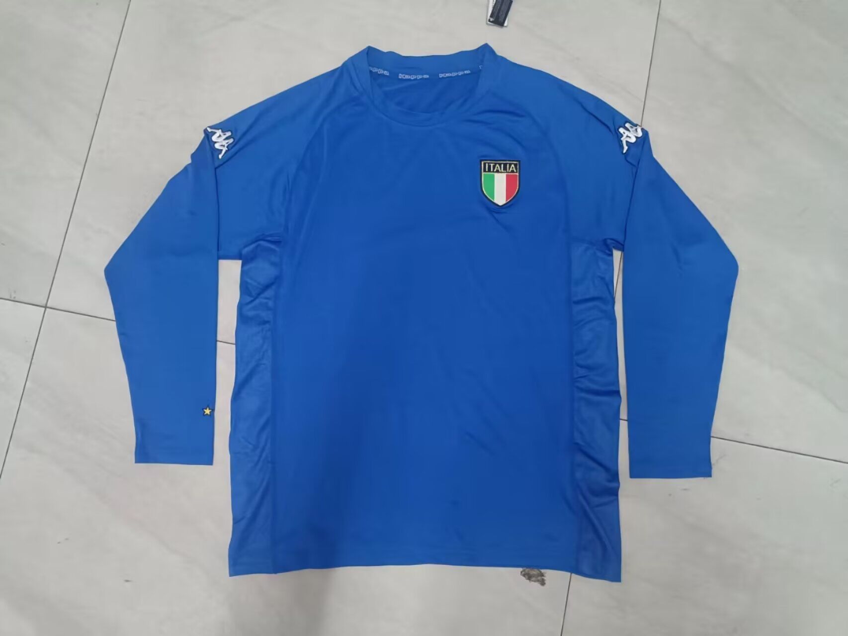 AAA Quality Italy 2002 Home Long Soccer Jersey